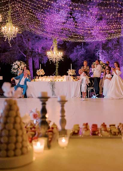 Wedding Lighting in Corfu | Wedding Rentals Corfu | DJ in Corfu | Luxury DJ Events