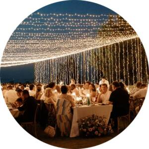 Wedding Lighting in Corfu | Wedding Rentals Corfu | DJ in Corfu | Luxury DJ Events