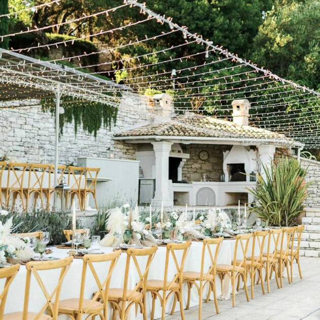 Wedding Lighting in Corfu | Wedding Rentals Corfu | DJ in Corfu | Luxury DJ Events