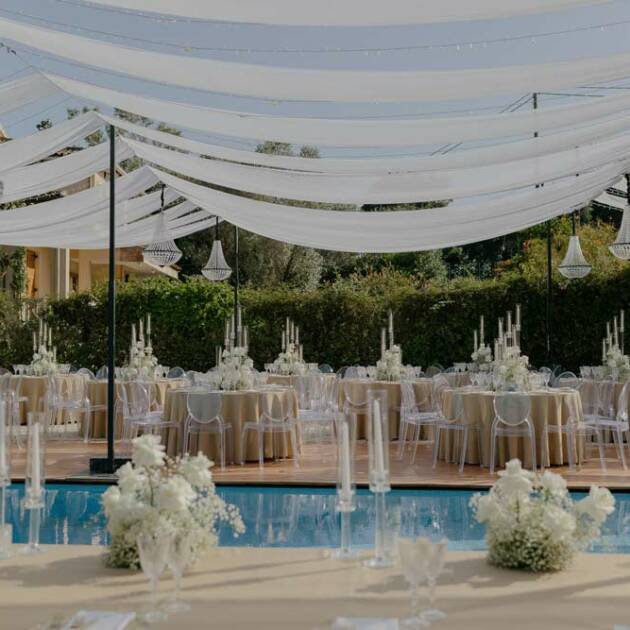 Wedding Lighting in Corfu | Wedding Rentals Corfu | DJ in Corfu | Luxury DJ Events