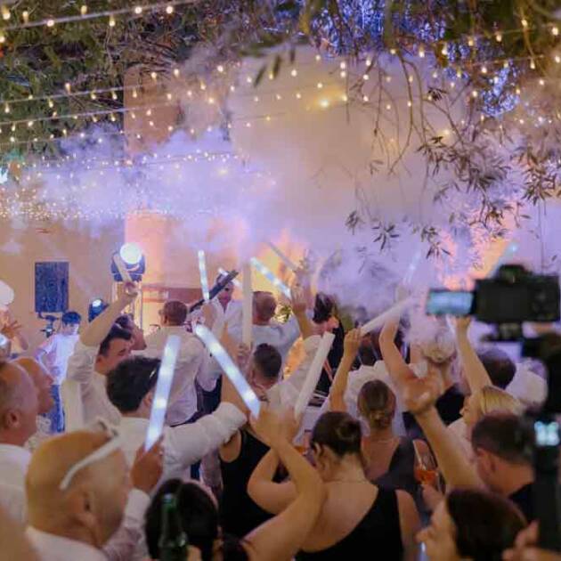 Wedding Lighting in Corfu | Wedding Rentals Corfu | DJ in Corfu | Luxury DJ Events