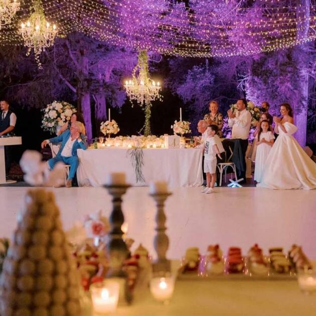 Wedding Lighting in Corfu | Wedding Rentals Corfu | DJ in Corfu | Luxury DJ Events