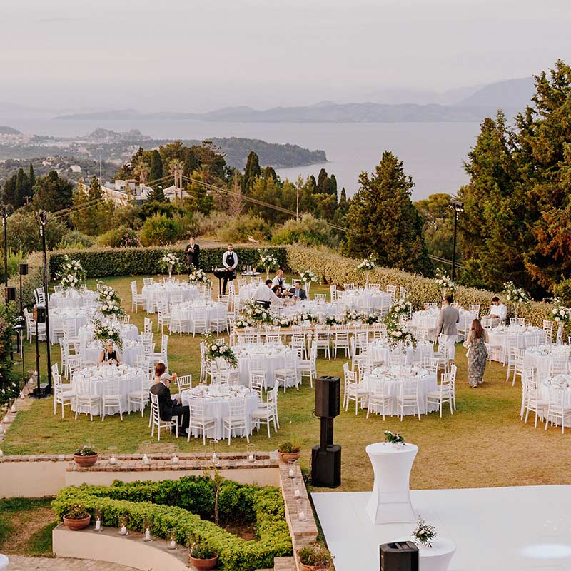 Wedding Lighting in Corfu | Wedding Rentals Corfu | DJ in Corfu | Luxury DJ Events