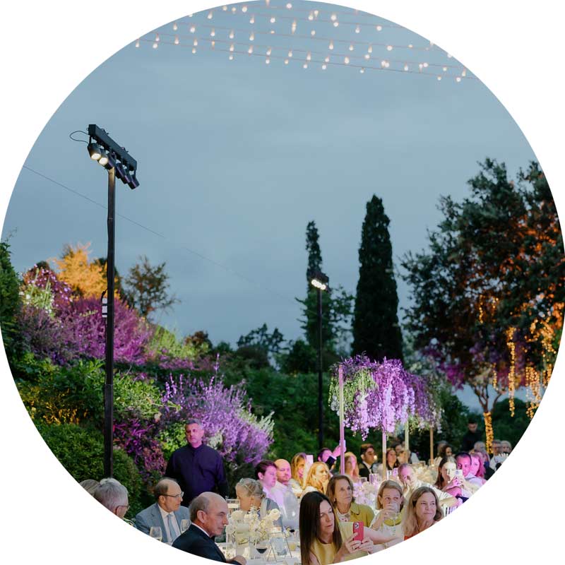 Wedding Lighting in Corfu | Wedding Rentals Corfu | DJ in Corfu | Luxury DJ Events