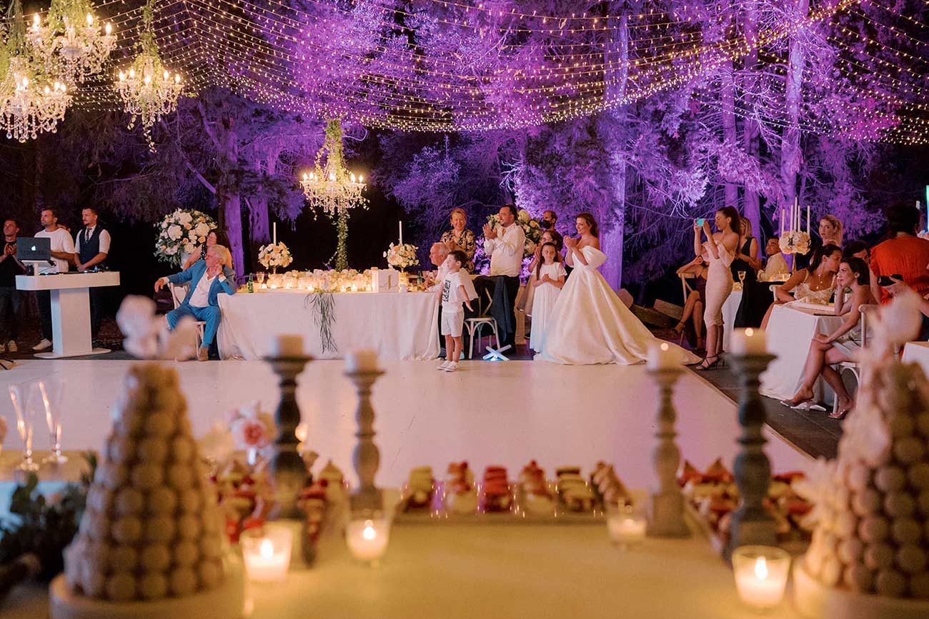 Wedding Lighting in Corfu | Wedding Rentals Corfu | DJ in Corfu | Luxury DJ Events